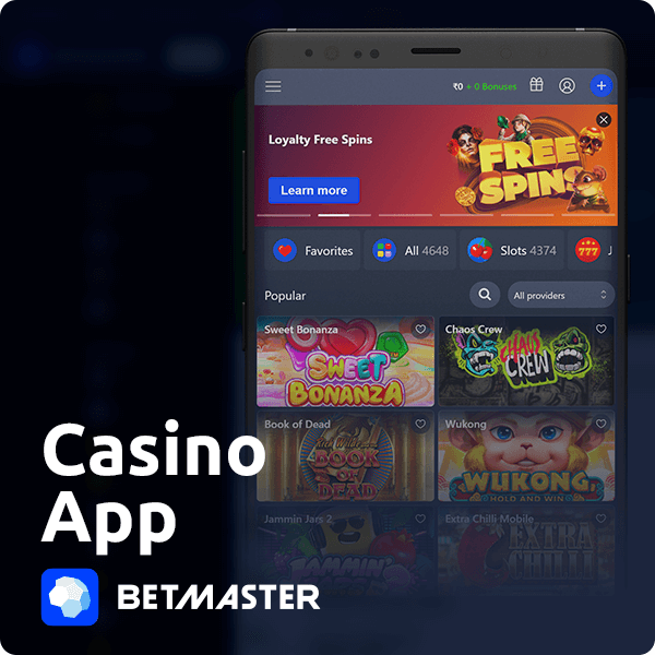 Betmaster Casino App Overview